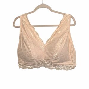 Lace Bralette Bundle of 3, Various Colors, Size 4X